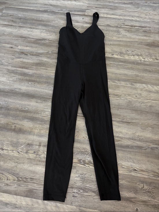 lululemon athletica Pants - lululemon athletica Black Strappy Full-Length Jumpsuit